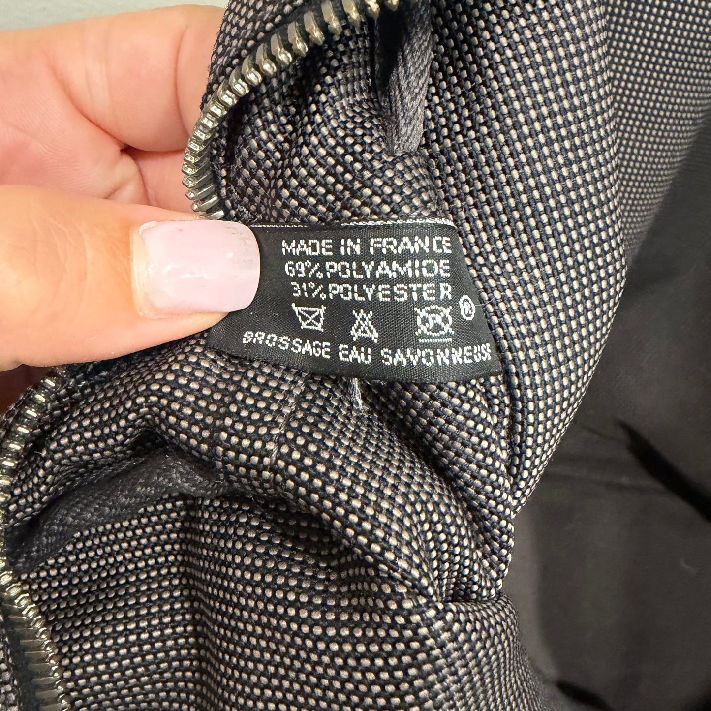#3224 HERMES Gray Ligne Tote