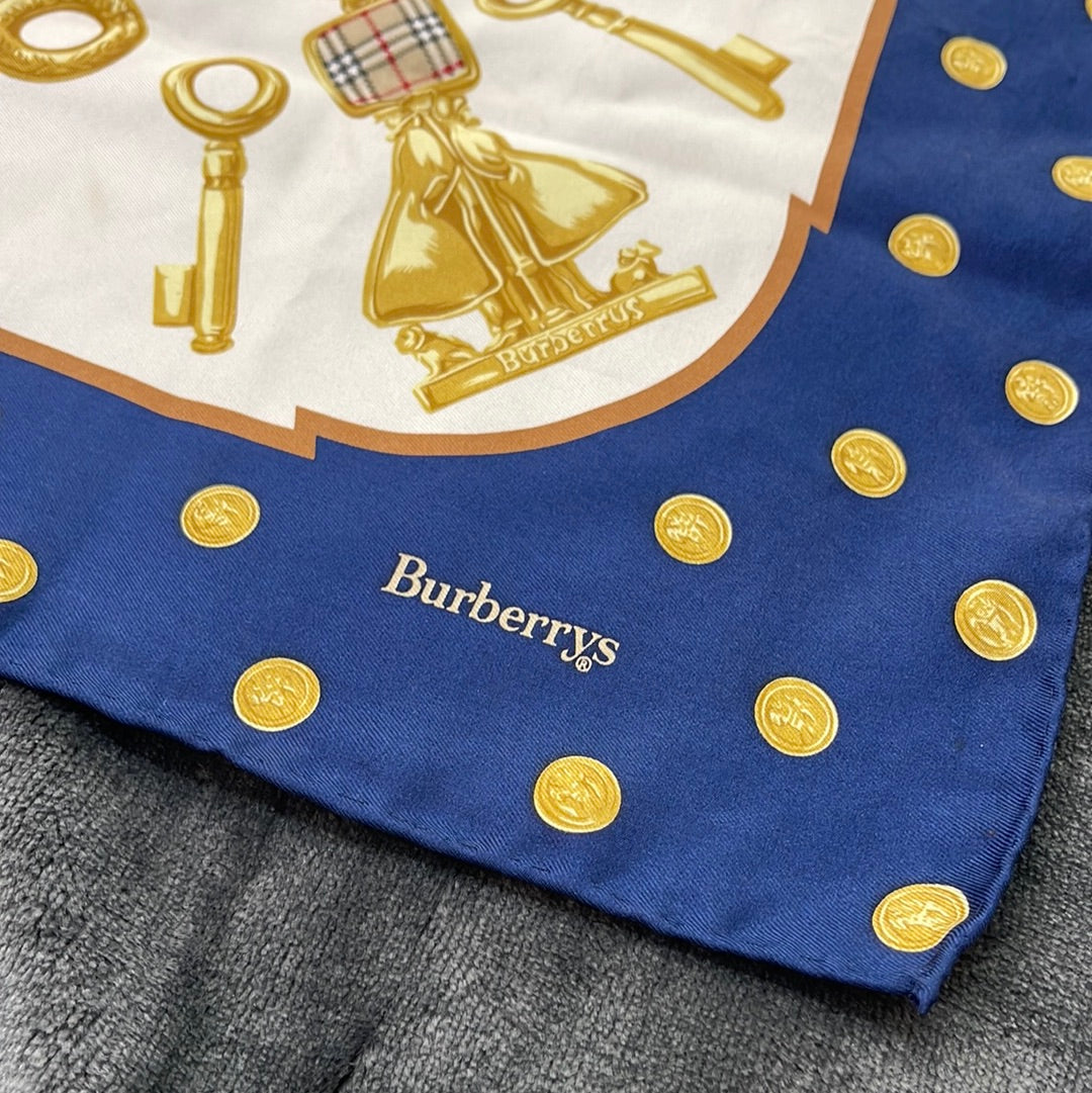 SOLD! Burberry Silk Scarf