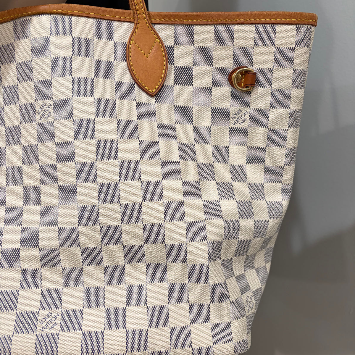 LOUIS VUITTON Damier Azur Neverfull MM