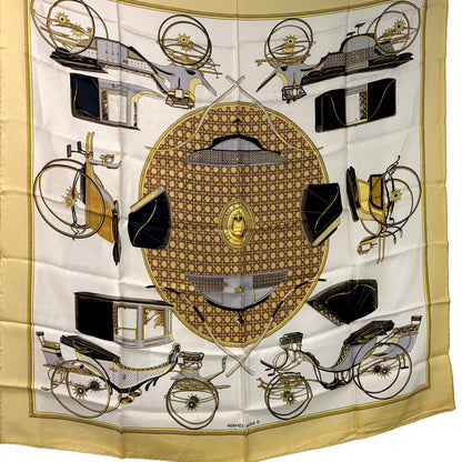 #8233 HERMES 90cm Silk Scarf