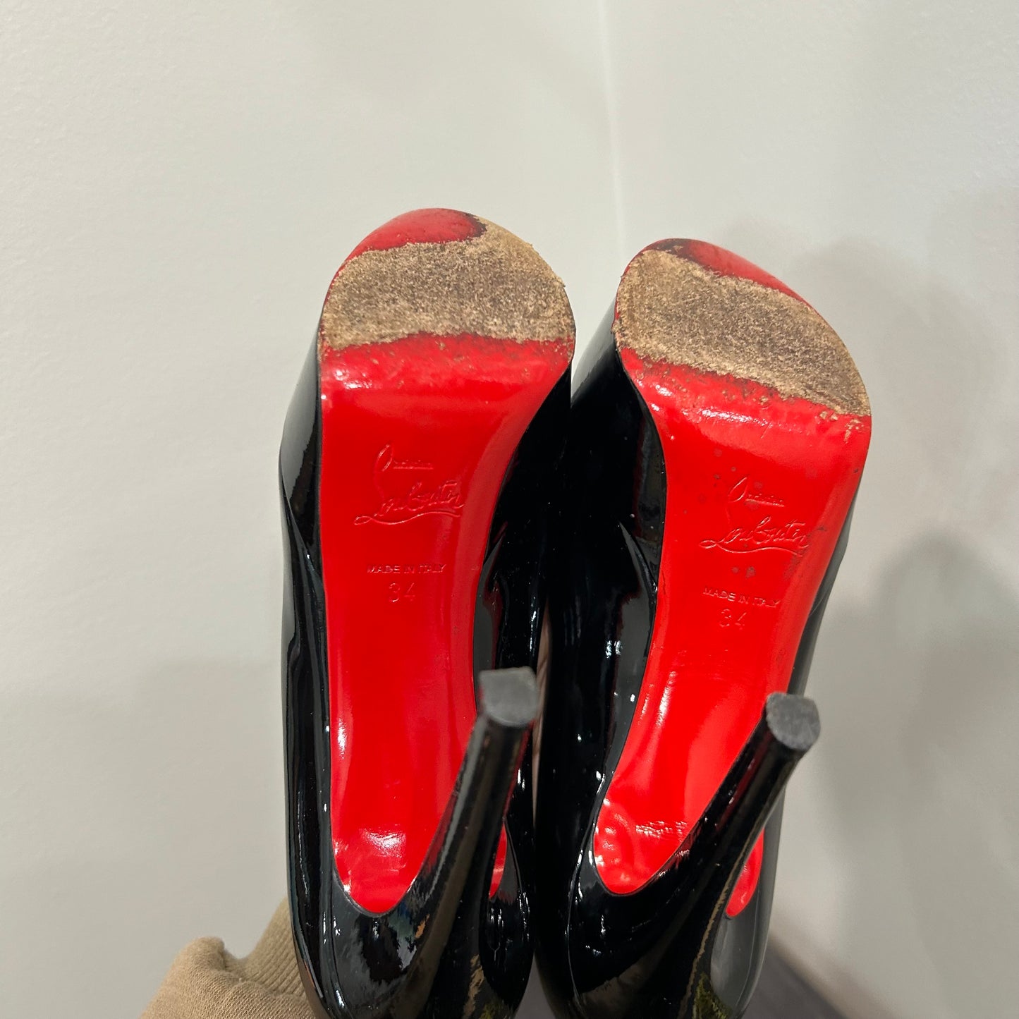 CLEARANCE Christian Louboutin Patent Shoes 34EU