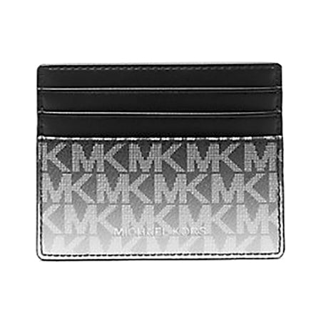 Cooper Ombré Logo Tall Card Case - Black