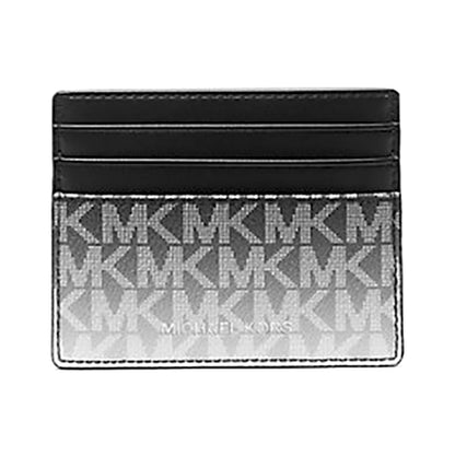 Cooper Ombré Logo Tall Card Case - Black