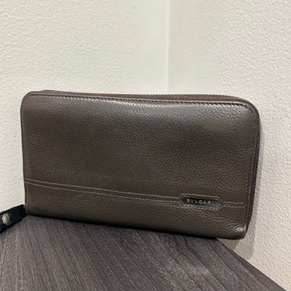 SOLD! Bulgari Zip Wallet