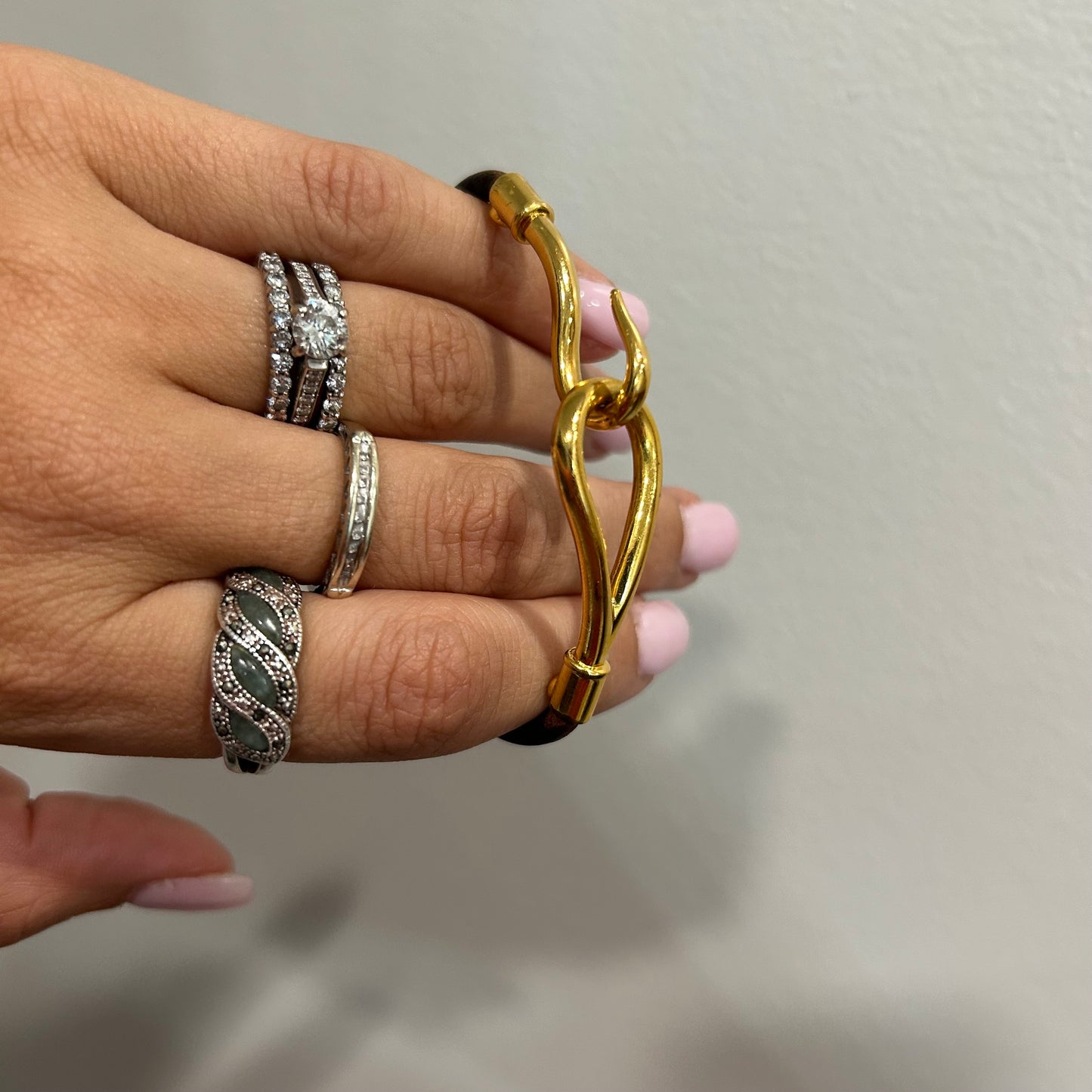 1023 HERMÈS Hook Wrap Bracelet MSRP $435