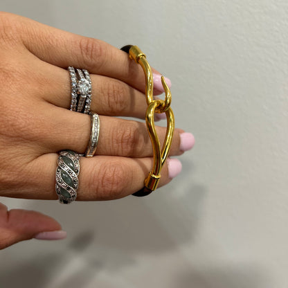 1023 HERMÈS Hook Wrap Bracelet MSRP $435