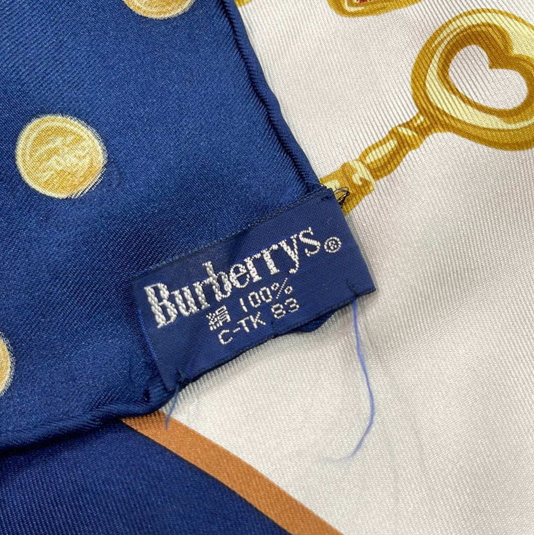 SOLD! Burberry Silk Scarf