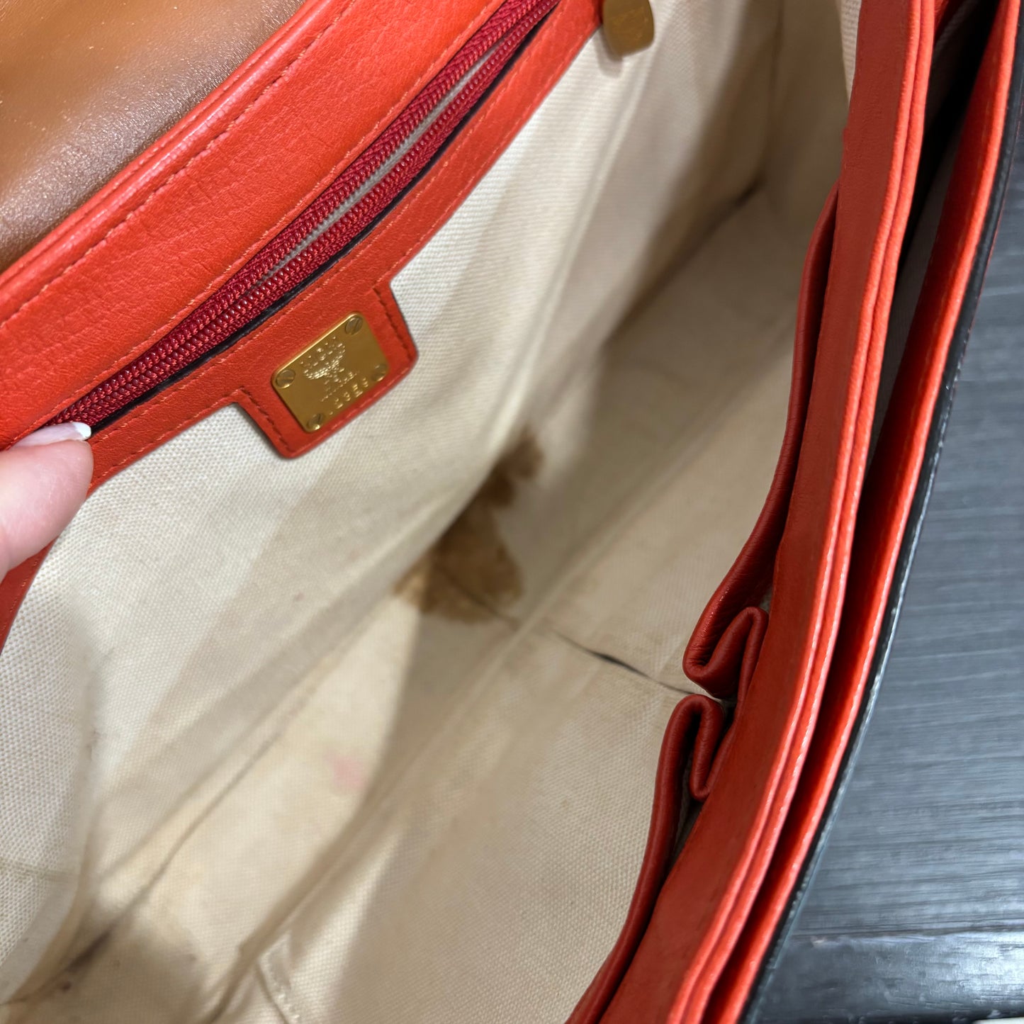 8867 MCM Veronika Shoulder Bag