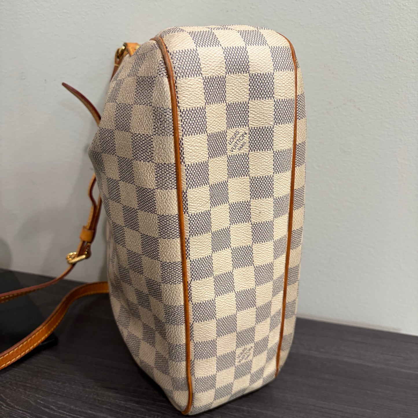 #3203 LOUIS VUITTON Damier Azur Siracusa PM
