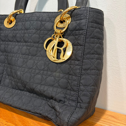 #112 CHRISTIAN DIOR Lady Black Cannage