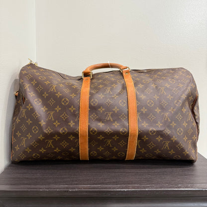 CLEARANCE #801 LOUIS VUITTON Keepall 55 Bandouliere