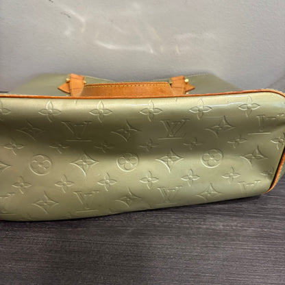 8884 LOUIS VUITTON Vernis Green Houston Tote