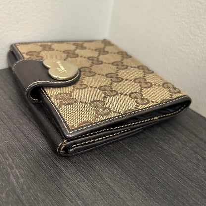 #194 GUCCI Canvas Wallet