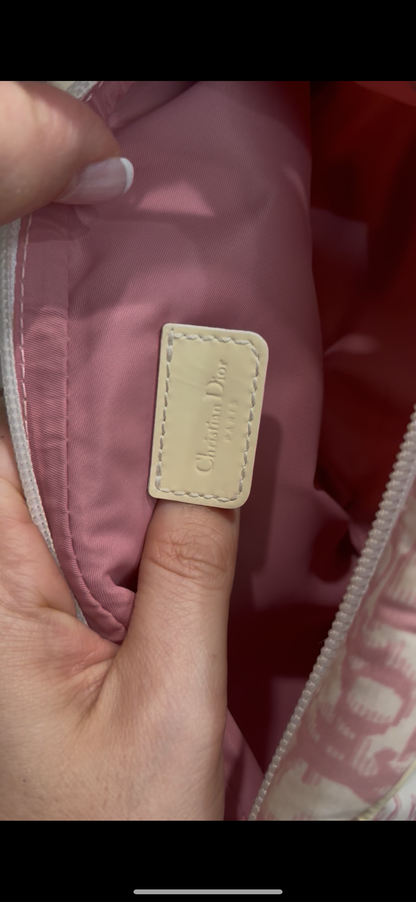 8865 CHRISTIAN DIOR Pink Sling Bag