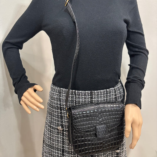 8893 YVES SAINT LAURENT Black Crossbody