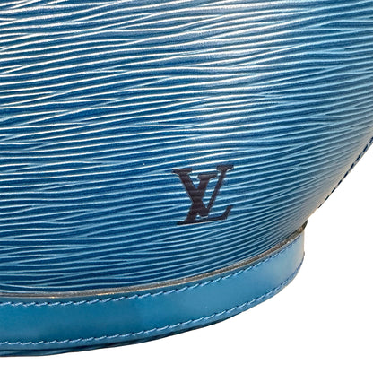 #9118 LOUIS VUITTON Blue Epi Saint Jacques PM