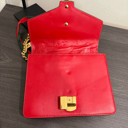 #8205 GUCCI Mini Red Sylvie