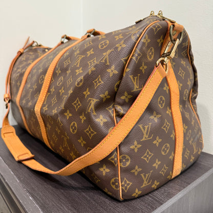 CLEARANCE #804 LOUIS VUITTON Keepall 55 Bandouliere