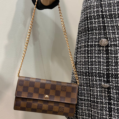 BF-03 LOUIS VUITTON Damier Ebene Wallet
