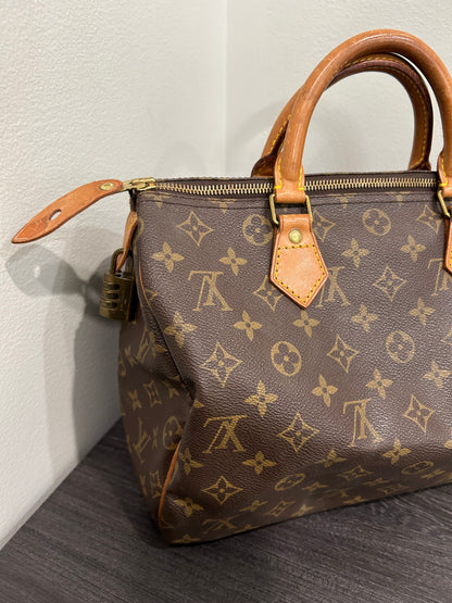 SOLD! Louis Vuitton Monogram Speedy 30