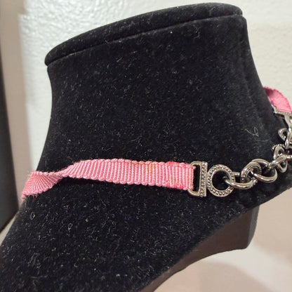 8906 DIOR Set of 2 Choker Necklaces/Double Wrap Bracelets