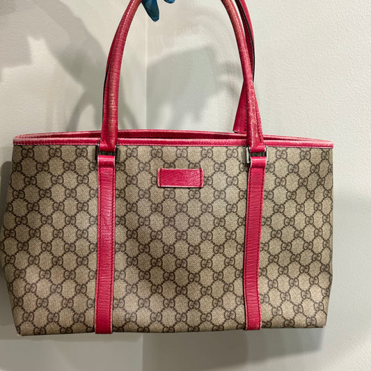 CLEARANCE Gucci Coated Canvas Tote