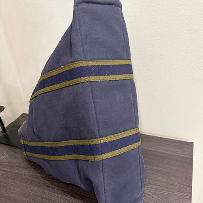 #3223 HERMES Blue Ligne Tote