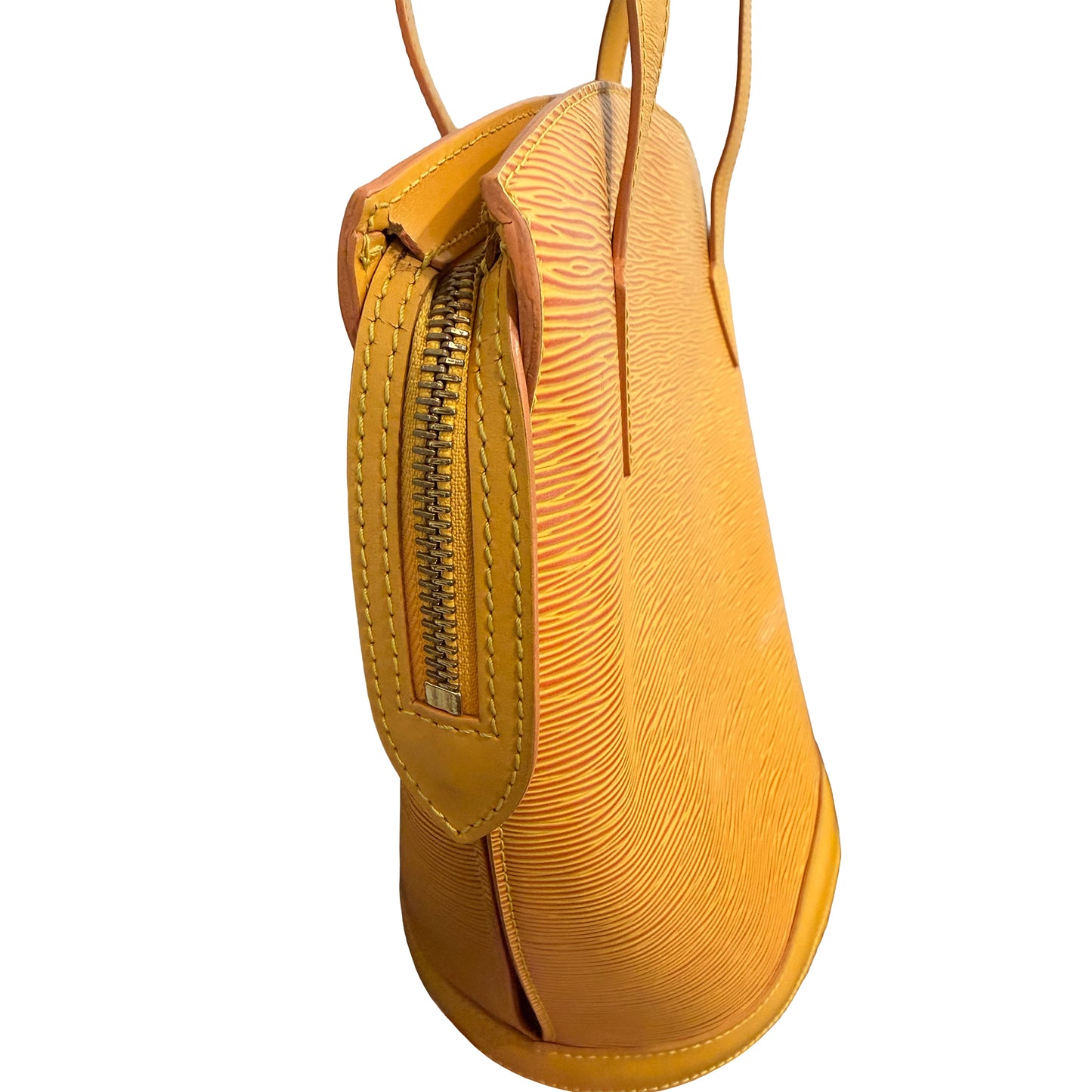 #8212 LOUIS VUITTON Yellow Epi Saint Jacques GM