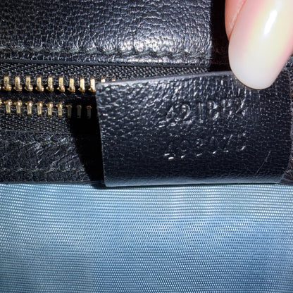 8892 GUCCI Black Printed Sylvie