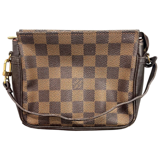 CLEARANCE Louis Vuitton Damier Ebene Trousse Make Up Bag Pochette