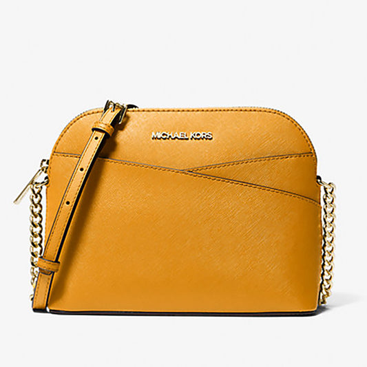 Jet Set Travel Medium Dome Crossbody Bag - GOLDEN ROD