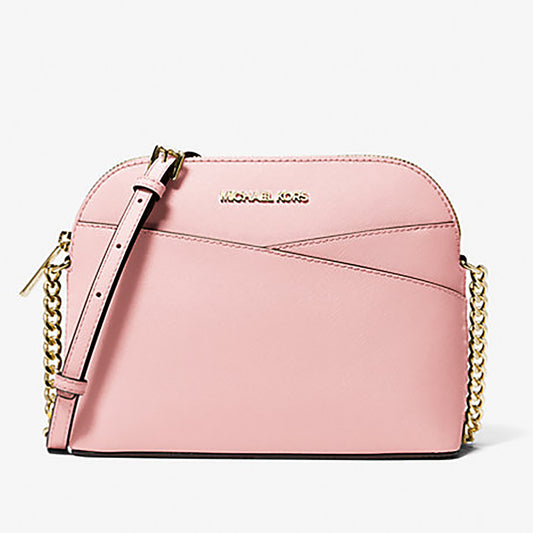 Jet Set Travel Medium Dome Crossbody Bag - POWDER BLUSH