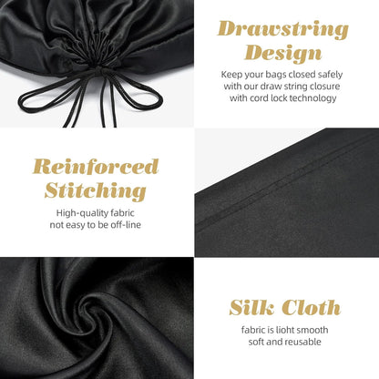 NEW Silk Drawstring Dust Bag