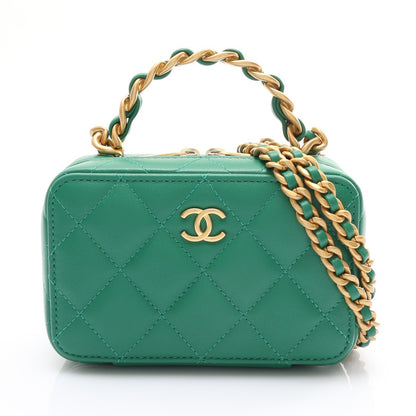 CHANEL 2021 Green Vanity w/Strap(Oct 31)