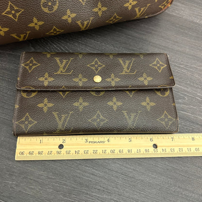 SOLD! Louis Vuitton Monogram Deauville & Wallet