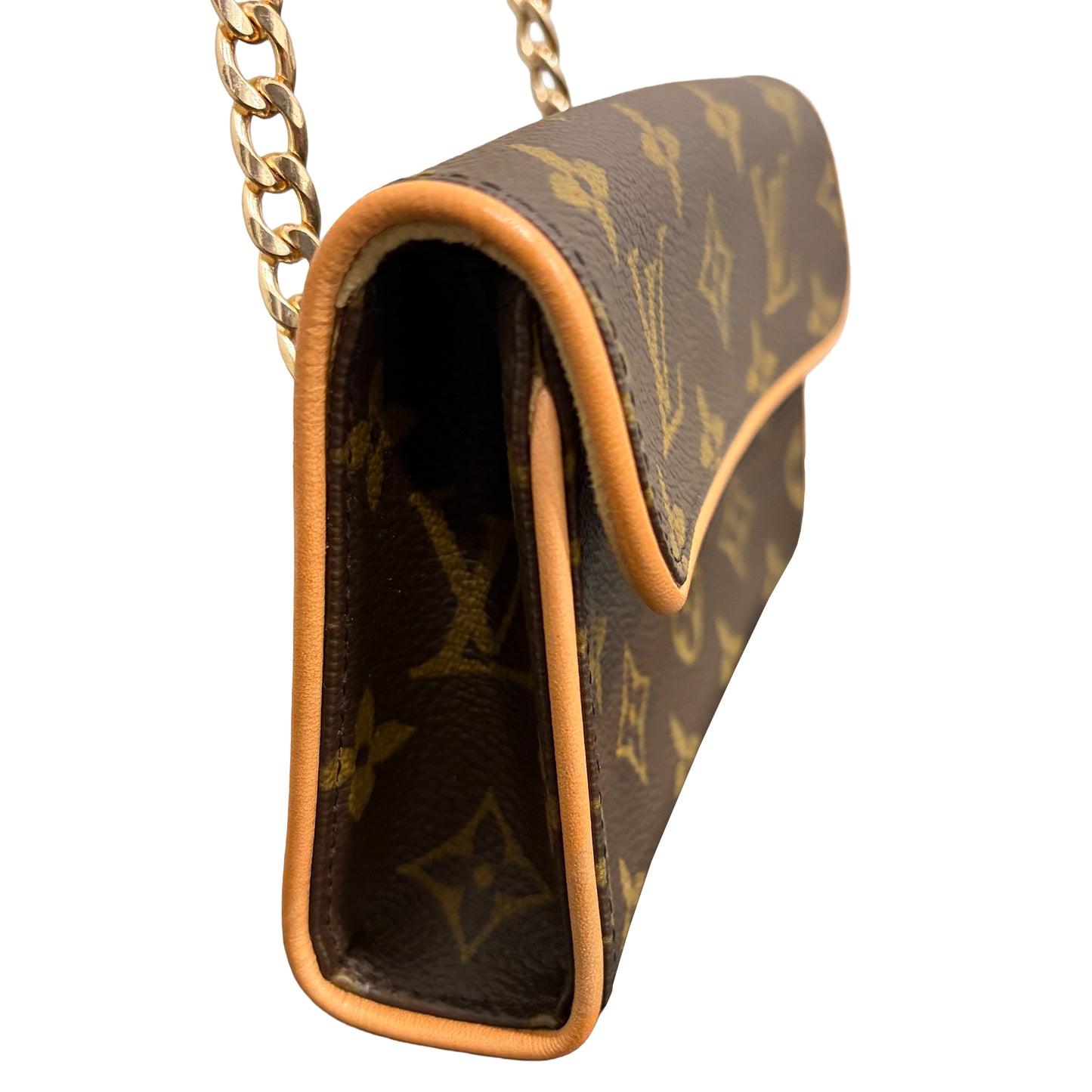 #8246 LOUIS VUITTON Monogram Florentine with Removable Chain