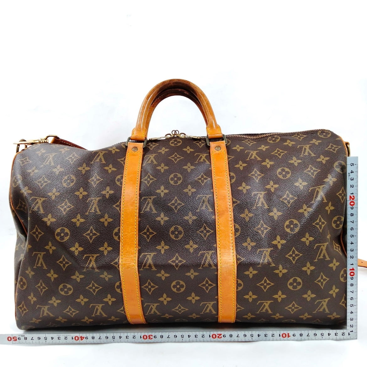 #726 LOUIS VUITTON Monogram Keepall 50 Bandouliere