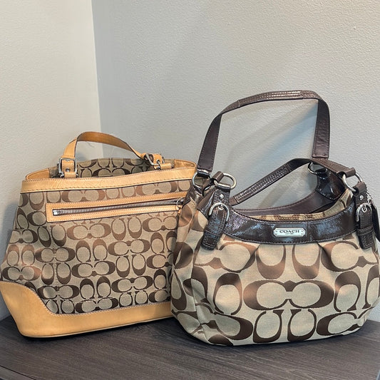 SOLD! Set of 2 Coach Bags