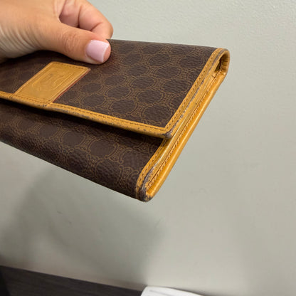 #1704 CELINE Macadam Long Wallet