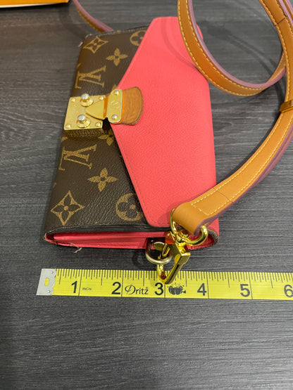 Louis Vuitton Monogram Rose Pallas Wallet & Storage Box