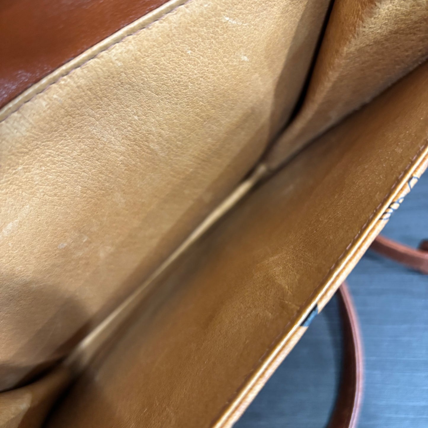 8868 MCM Cognac Visetos Crossbody