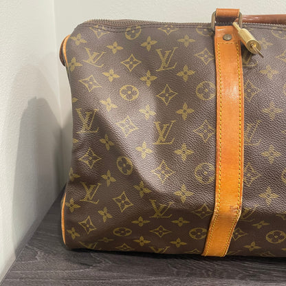 SOLD! Louis Vuitton Monogram Keepall 45 with Lock & Key