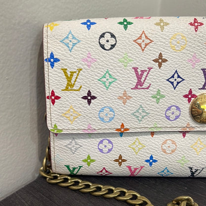 SOLD! Louis Vuitton Monogram Wallet on Chain