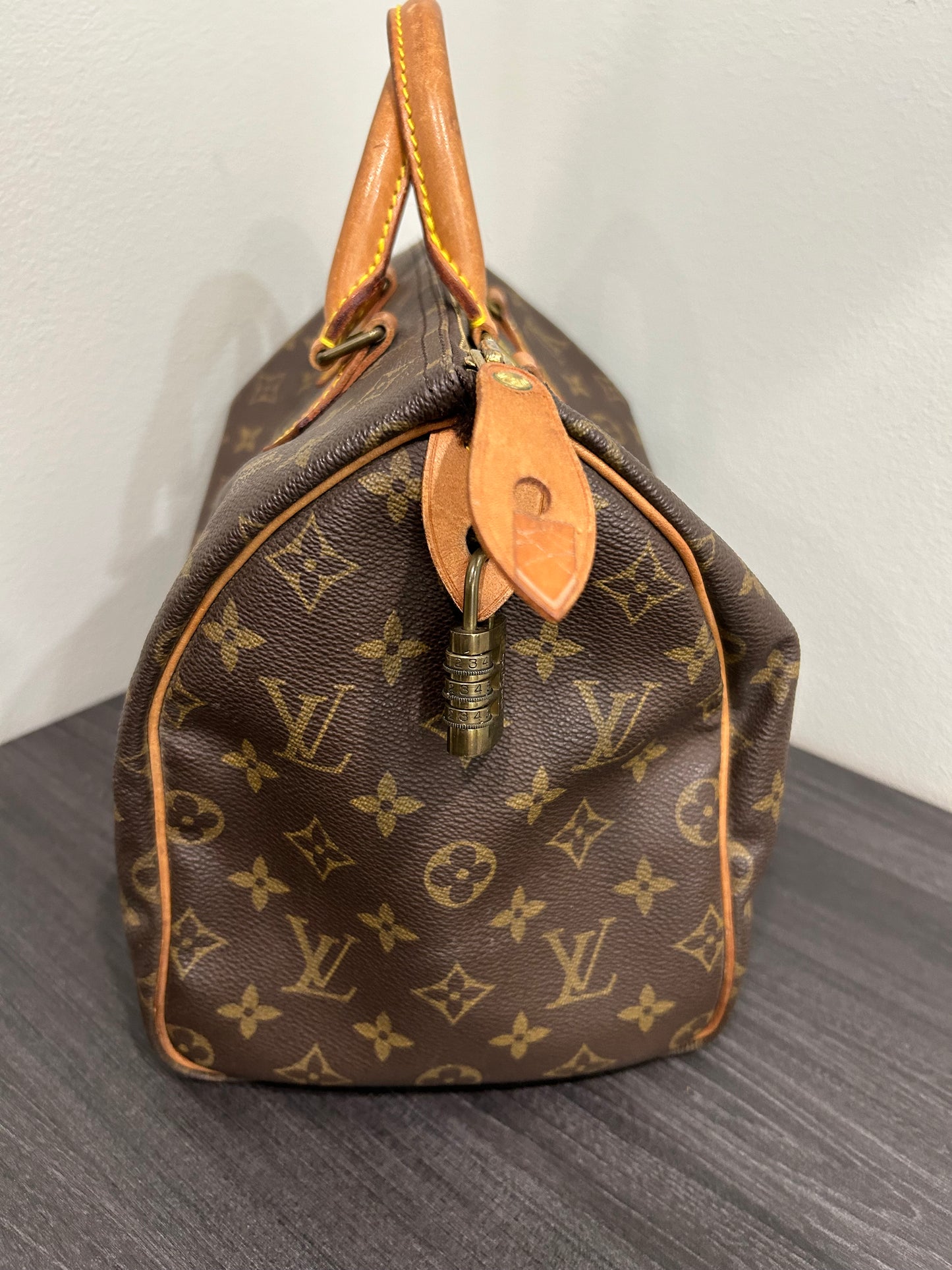 SOLD! Louis Vuitton Monogram Speedy 30