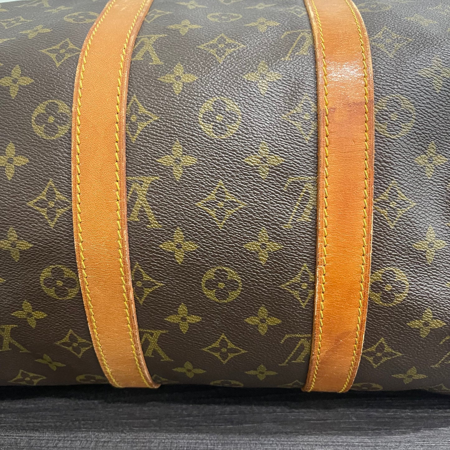 SOLD! Louis Vuitton Monogram Keepall 45 with Lock & Key