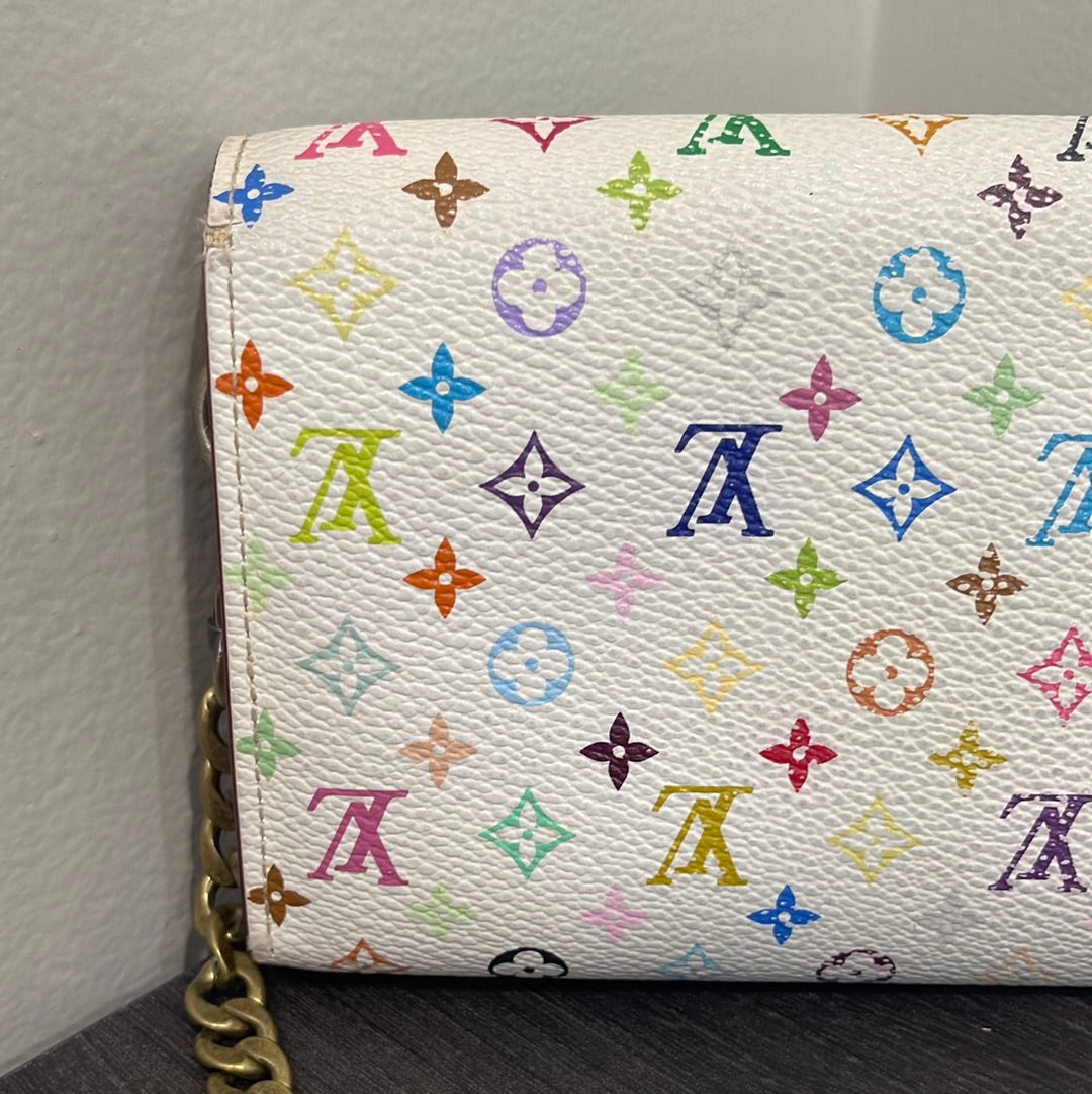 SOLD! Louis Vuitton Monogram Wallet on Chain