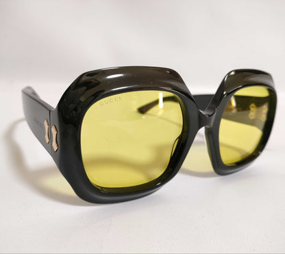 8829 GUCCI Black Oversized Sunglasses
