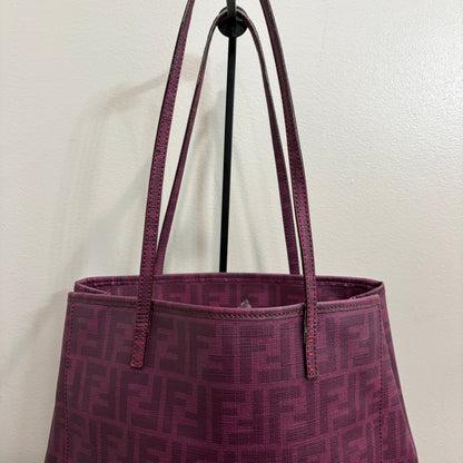 8904 FENDI Purple Tote