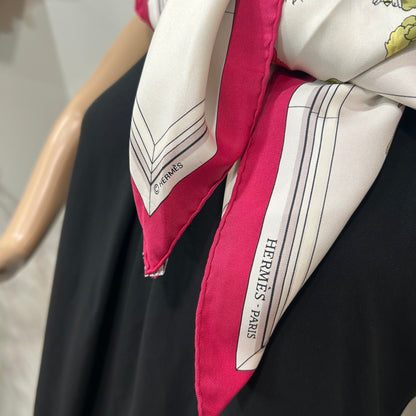 4001 HERMÈS 90cm Silk Scarf MSRP $620