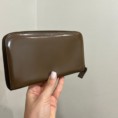 SOLD! Prada Patent Wallet